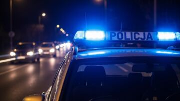 Agresywny 38-latek aresztowany za atak na policjantów i złamanie zakazu sądowego